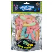 Freeze Dried Sour Worms