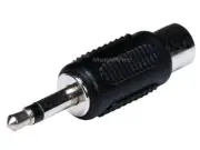 1st Source Adapter, 3.5mm Mono Plug to RCA Mono Jack