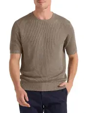 [MJ Bale] Arlo Knit Tee in Latte