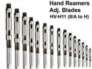15 Pcs Adjustable Hand Reamer Set H-V TO H-11 Sizes 1/4 " to 1.1/16" New