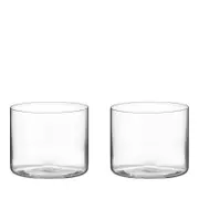 Orrefors Geometry Tumbler Glass, Set of 2
