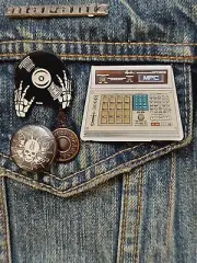 Limited Akai MPC 60 Lapel Pin Edition Rare Vintage Badge