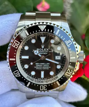 ROLEX 勞力士 型號126660 水鬼王  錶徑44mm 動力3235 2018/JUL