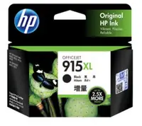 在飛比找樂天市場購物網優惠-HP㊣原廠墨水匣HP 3YM22AA (915XL)黑色高容