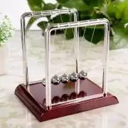 Newton Pendulum Cradle Balance Steel Balls School Teaching Supplies Physics