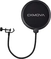 CKMOVA SPS-1 Dual Layered Professional Microphone Pop Filter Adjustable Clamp