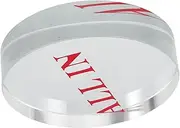 CIYODO Game Marker Tokens Poker Chip Game Tokens Glass Tokens Elegant Fonts Hold'em Award Tokens