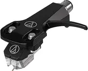 Audio Technica AT-XP7/H Headshell/Elliptical Bonded Stylus DJ Turntable Cartridge Combo Kit 1/2" Mount includes Mounting Hardware (Black/Clear)