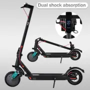 Portable Electric Scooter 900W 40KM/H 50KM Foldable E Bike with Shock Absorption