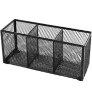 Wire Organizers Three Grid Storage Box Large Capacity Fashionable Office