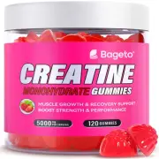 Creatine Monohydrate Gummies 5000mg for Men & Women Gomitas de Creatina 5g