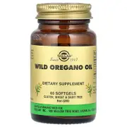 Solgar, Wild Oregano Oil, 60 Softgels (175 mg per Softgel)