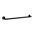 Nero Tapware Dolce 700mm Single Towel Rail Matte Black NR3630MB