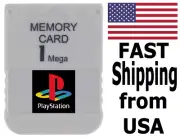 PS1 Memory Card (Sony Playstation) - FAST Shipping From USA