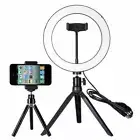 10"/8"LED Selfie Ring Light with Tripod Stand and Phone Holder For Live Vlogging