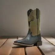 ARIAT MEN'S Sport Antlers Cowboy SQUARE TOE BOOT-61231