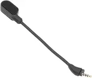 Microphone Replacement, Noise Cancelling 3.5mm Game Mic for Cloud III Gaming Headset, Clear Sound, Bendable 360 Degrees, Enhanced Voice Clarity, Built to Last
