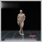 1/43 Eddie Murphy police Scene Prop Miniatures Figures For Cars Vehicles Toys
