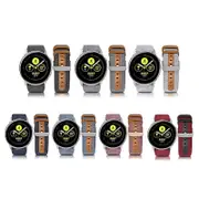Denim & Leather Watch Straps Compatible with the Ticwatch C2 Rose Gold & C2+ Rose Gold