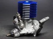 O.S. MAX-CZ-12ZX 2.11cc 2-stroke glow engine with pullstarter, new f/s