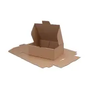 Mailing Box 220 x 160 x 77mm A5 Diecut Brown Shipping Carton B65