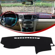 Black Car Dashboard Sunshade Pad Instrument Protect Mat For Lexus GX470 2007-09 (for: Lexus)