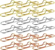 Pencil Holder Clips, 18 PCS Metal Paperclip Pen Holder for Notebook, Books