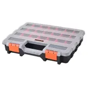 Screw Nut Bolts Organiser 21 Removeable Tab Divider Compartment Storage Tool Box