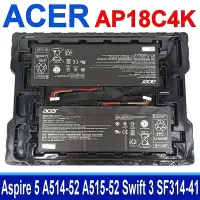 在飛比找Yahoo奇摩購物中心優惠-ACER 宏碁 AP18C4K 電池 A514-52G A5