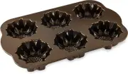 Nordic Ware Bouquet Bundt Cake Pan Rose Daisy Sunflower 6 Section 1.8 Liters