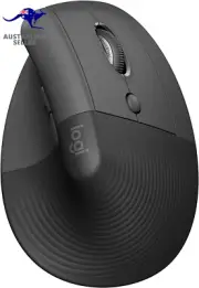 Lift Vertical Ergonomic Mouse, Wireless, Bluetooth or Logi Bolt USB Receiver, Qu