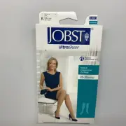 JOBST ULTRASHEER 20-30 mmHg ANTHRACITE KNEE LENGTH CLOSED TOE COMPRESSION LARGE