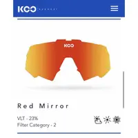 在飛比找蝦皮購物優惠-湯姆貓 KOO Spectro Sunglasses Red