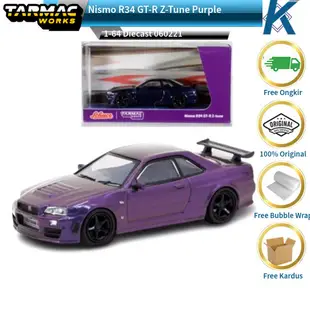 Tarmac Nismo R34 GT-R Z-Tune 紫色 1-64 壓鑄 060221