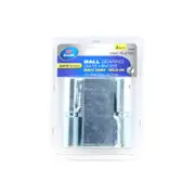 Zenith Zinc Plated Right Hand Ball Bearing Gate Prison Hinge - 2 Pack