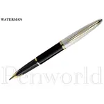 【PENWORLD】法國製 WATERMAN威迪文 頂級海洋純黑金夾鋼筆 18K/F W0699920