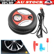 Portable 12V Electric Air Pump Compressor Powerful Car Tyre Inflation 260PSI AU