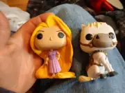 Disney Tangled Rapunzel & Maximus Funko Pop Figures