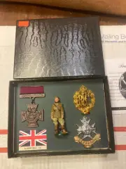BRITAINS PREMIER SERIES HEROS #8928 ALBERT BALL, VICTORIA CROSS, NIB! BIGGS!