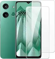2 Pack Tempered Glass Screen Protector Set Compatible with HMD Aura, HD Clear, Anti-Scratch, Bubble-Free, Easy Installation
