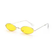 3PCS Fashion Design Retro Small Oval Sunglasses Okulary Vintage Shades Sun Glasses for Men Women Anti-blue light Eyeglasses