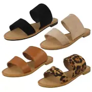 Savannah Ladies Flat Wide Fit Sandals