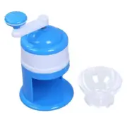Ice Crusher Manual Shaved Ice Machine Countertop Maker Ice Shaved