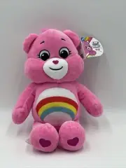 New Care Bears 9" Plush Pink Cheer Bear 2020 Basic Fun FACTORY SEALED