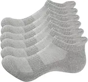 [WEARPEER] 6 Pairs Ankle Socks for Men & Women Breathable Athletic Running Socks Sports no Show Socks Low Cut Socks Men