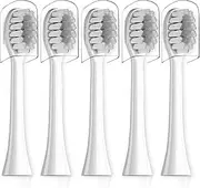 Compatible with Gleem Electric Toothbrush - 2024 New Premium Replacement Toothbrush Heads, 5-Pack (White2)