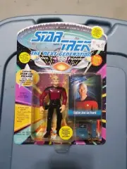 Star Trek Figure Captain Picard Rare Oop Htf