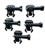 Quick Connect Buckles + Thumbscrews for GoPro cameras (5-Pack)