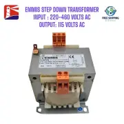 EMMIS Step Down Transformer 250VA. Input 230-460 Volts AC/Output 115 Volts AC