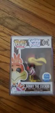 Sonny the Cuckoo funko pop , hard plastic case